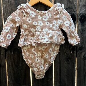 Floral Ruffle Romper